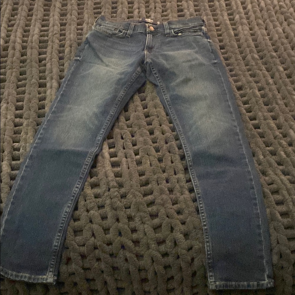 Hollister Men's Skinny Jeans - Classic Blue